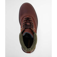 Mahogony/Chocolate Nubuck Barbour Womens Laurelle Lace Up Boot Top
