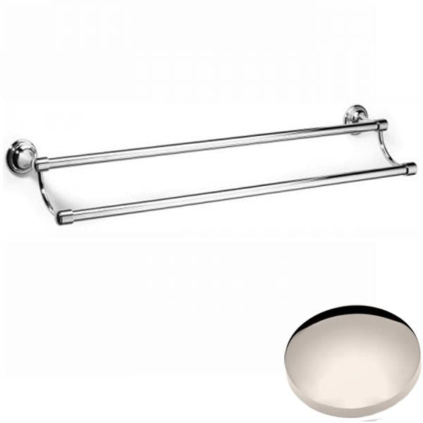 Polished Nickel Samuel Heath Fairfield Double Towel Rail N9552