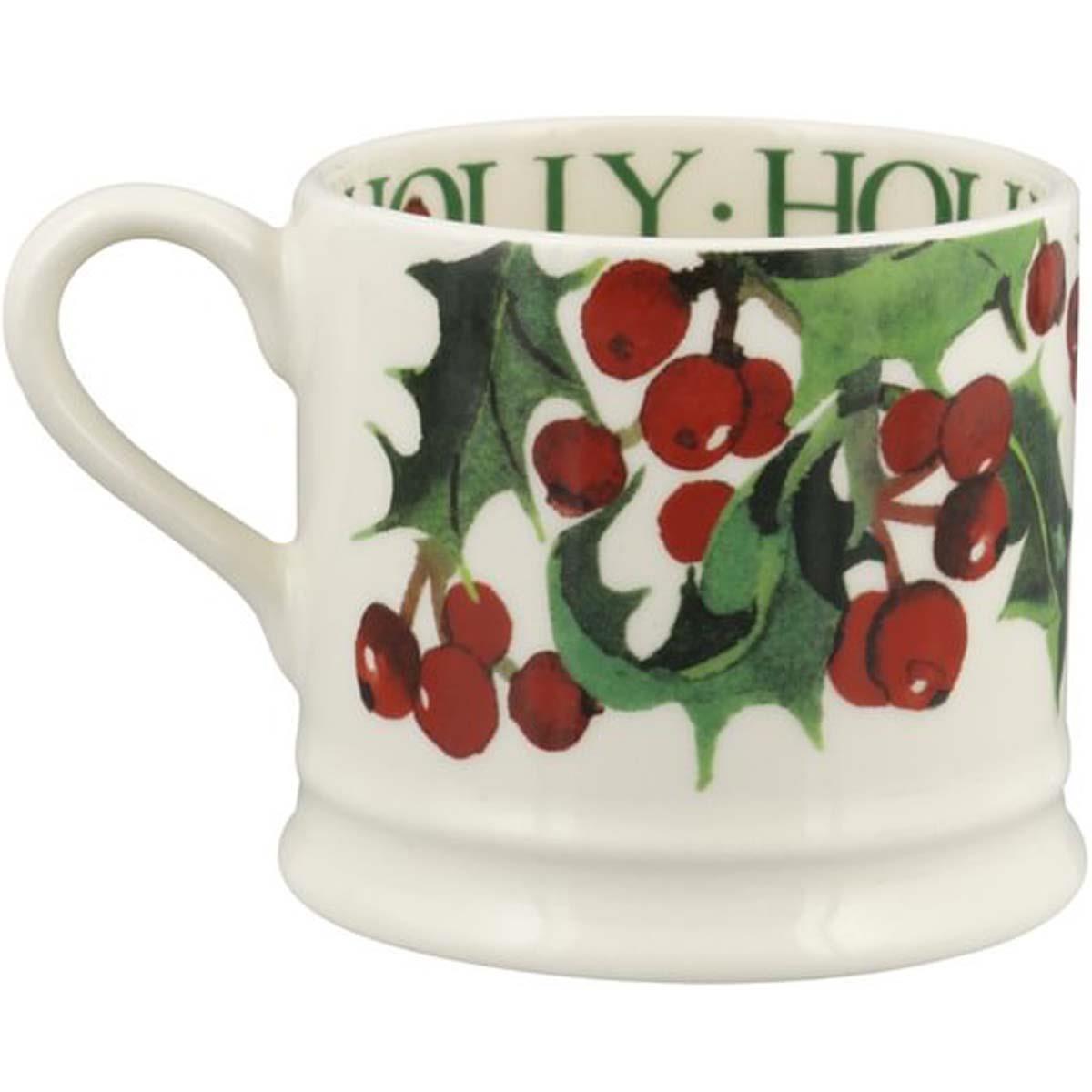 Emma Bridgewater Christmas Holly Small Mug