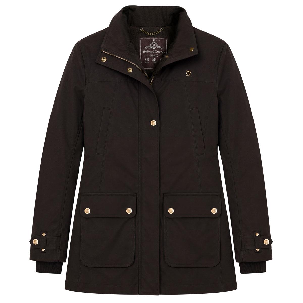 Holland Cooper Womens Bramwell Waterproof Country Coat