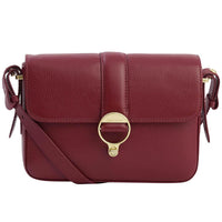 Barbour Womens Rosa Leather Crossbody Bag