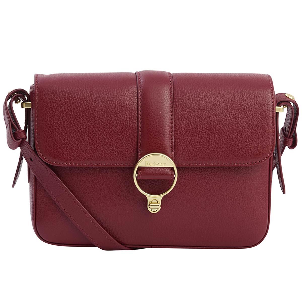 Barbour Womens Rosa Leather Crossbody Bag