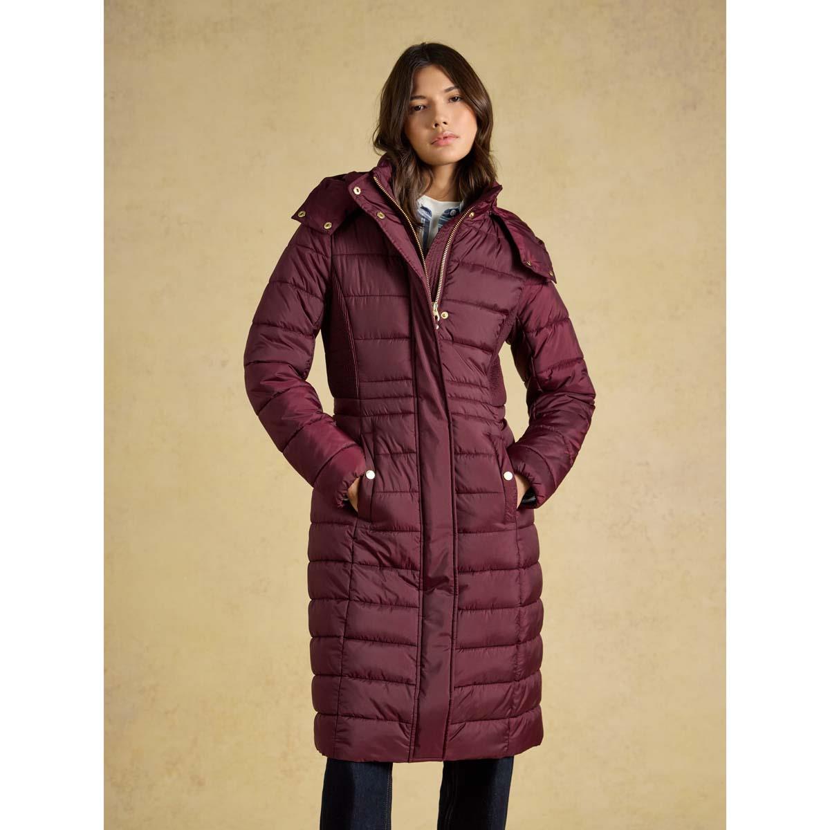 Joules Womens Windborough Showerproof Padded Coat