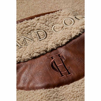 Natural Borg Holland Cooper Womens Country Borg Fleece Jacket Back Detail