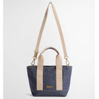 Indigo Barbour Mini Mya Denim Tote Bag front