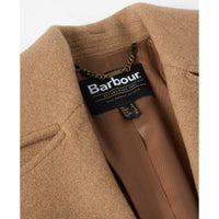 Camel Barbour Womens Cottesmore Wool Jacket Inner