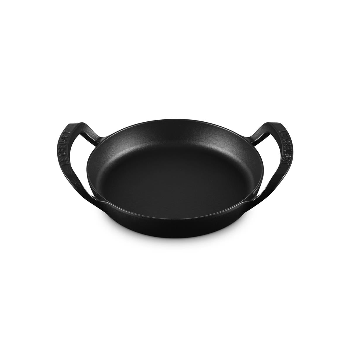 Le Creuset Cast Iron BBQ Round Skillet depth