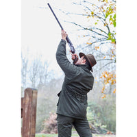 Olive Alan Paine Mens Milwood Coat Lifestyle Rear
