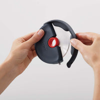 Grey/Red Joseph Joseph Disc Easy-clean Pizza Wheel COVER