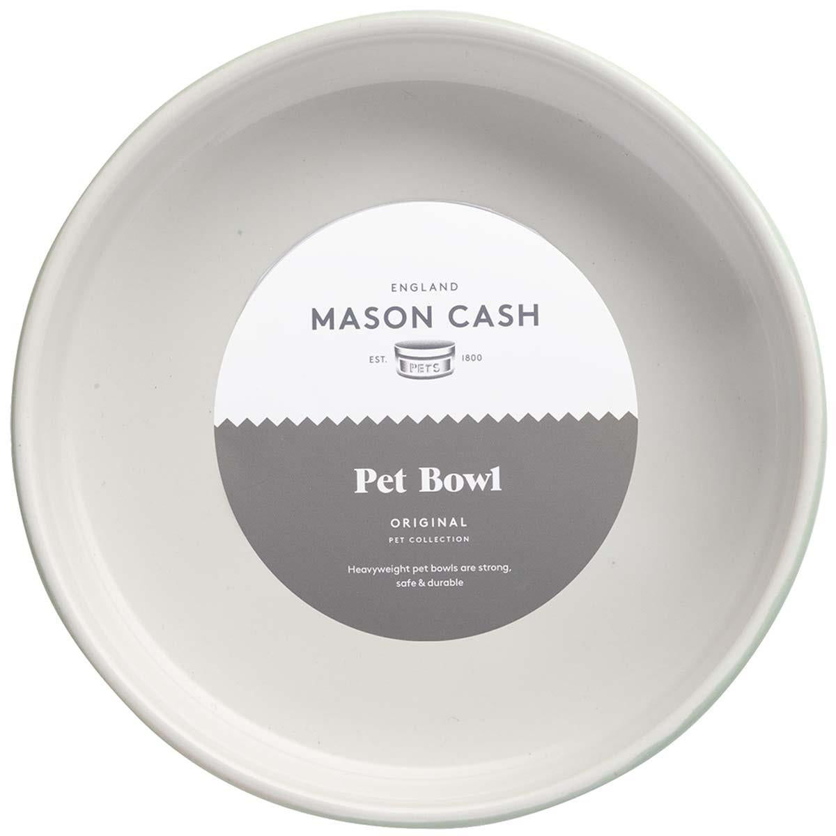 Mason Cash Polka Dot Sage Pet Bowl 13cm TOP
