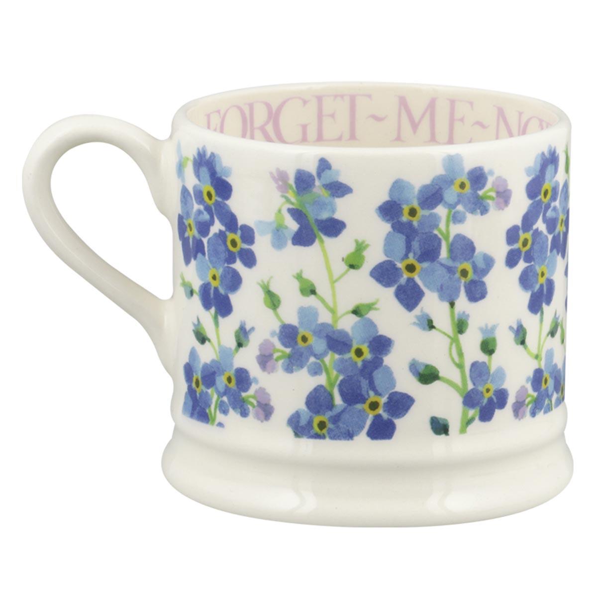Emma Bridgewater Forget Me Not Small Mug  Alternate Side View
