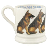 Emma Bridgewater Dogs German Shepherd Half Pint Mug Alternative Side View