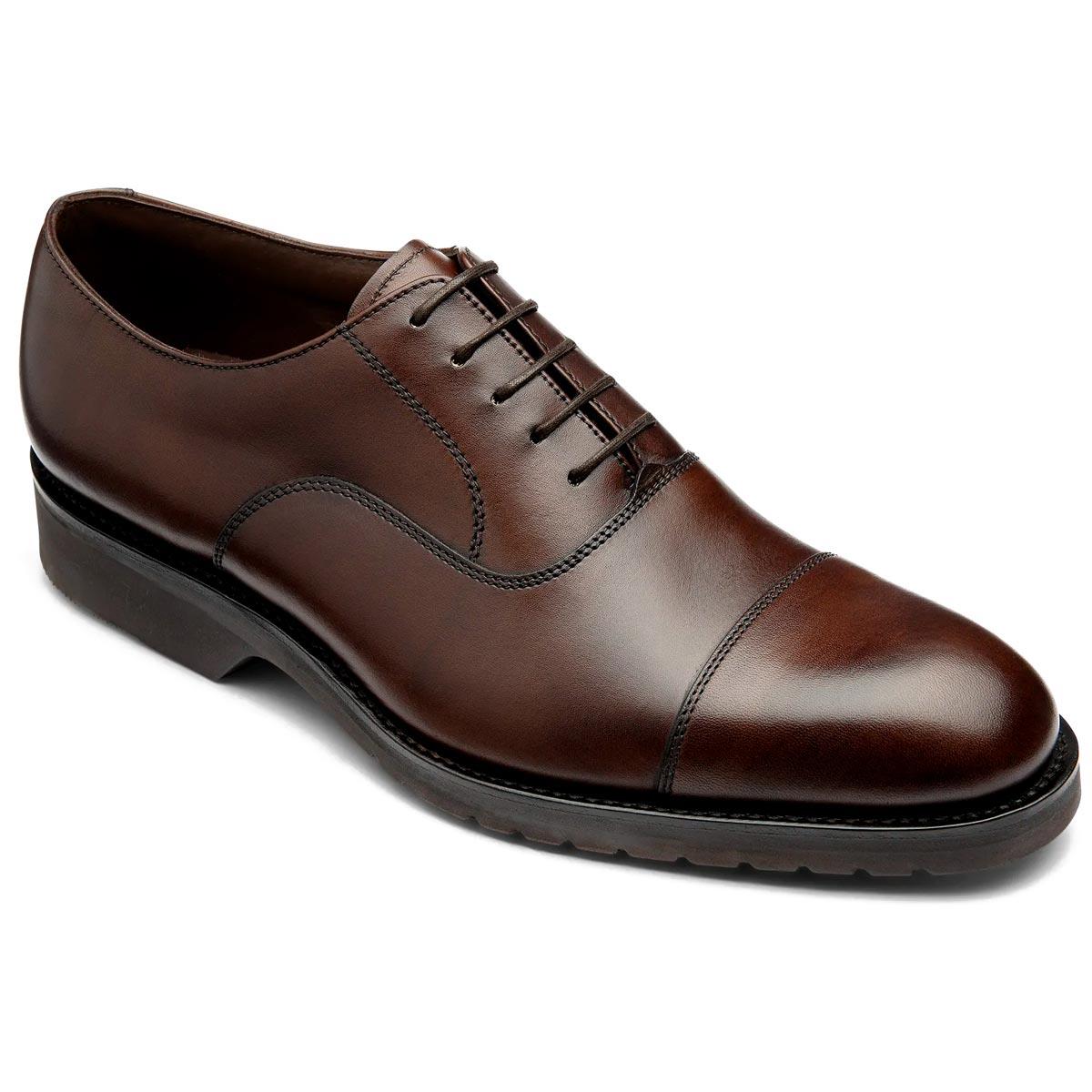 Dark Brown Calf Loake Mens Hitchcock Shoes