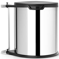 Brilliant Steel Brabantia Built-In Bin 15 Litre