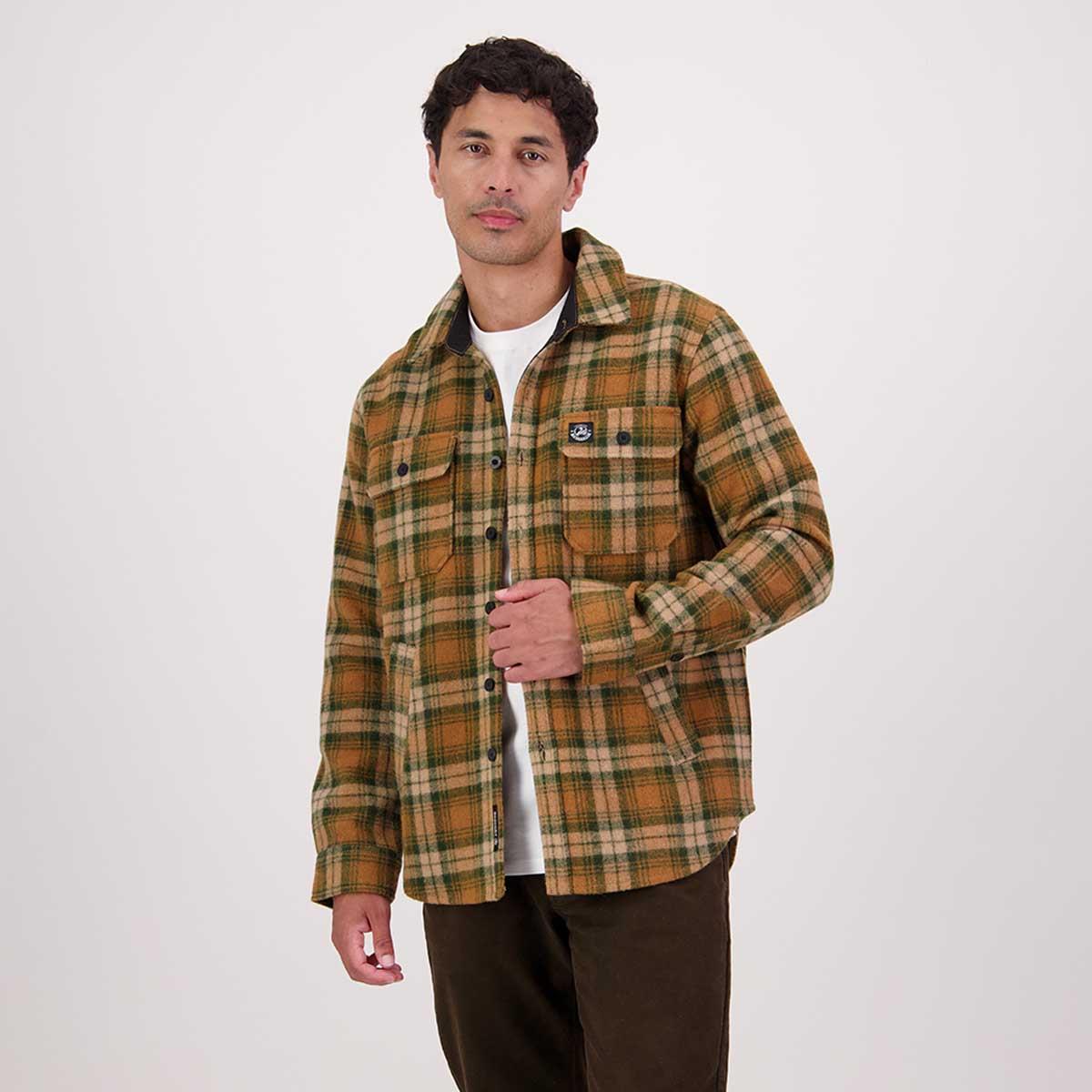 Swanndri Mens Kiaraki V4 Wool Shacket