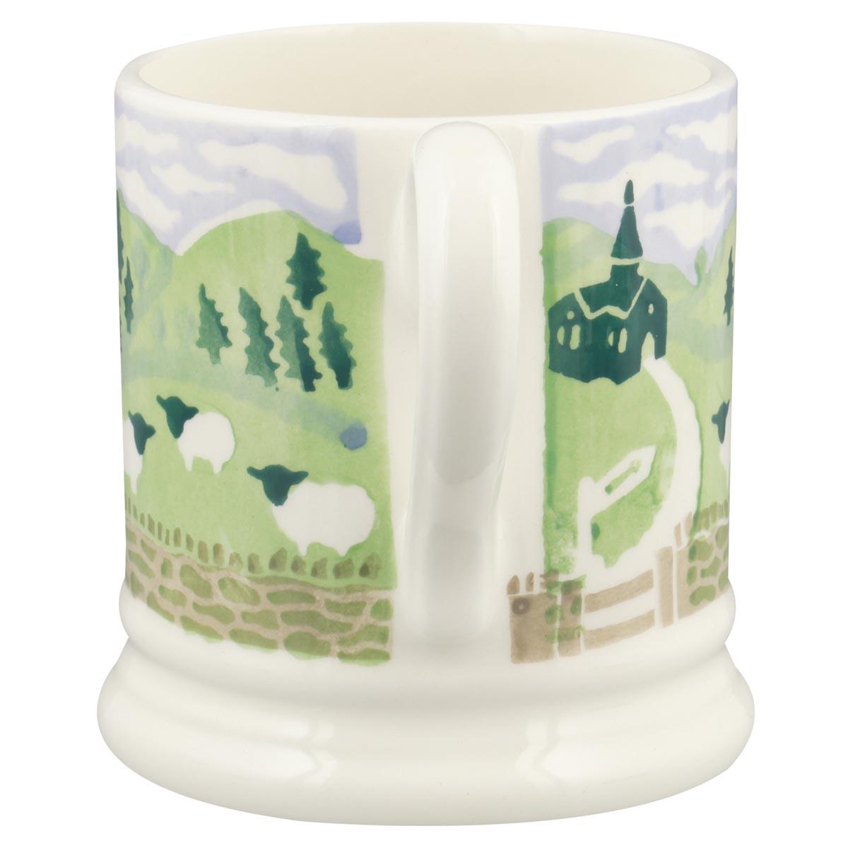 Emma Bridgewater Mountain Sheep Half Pint Mug Handle