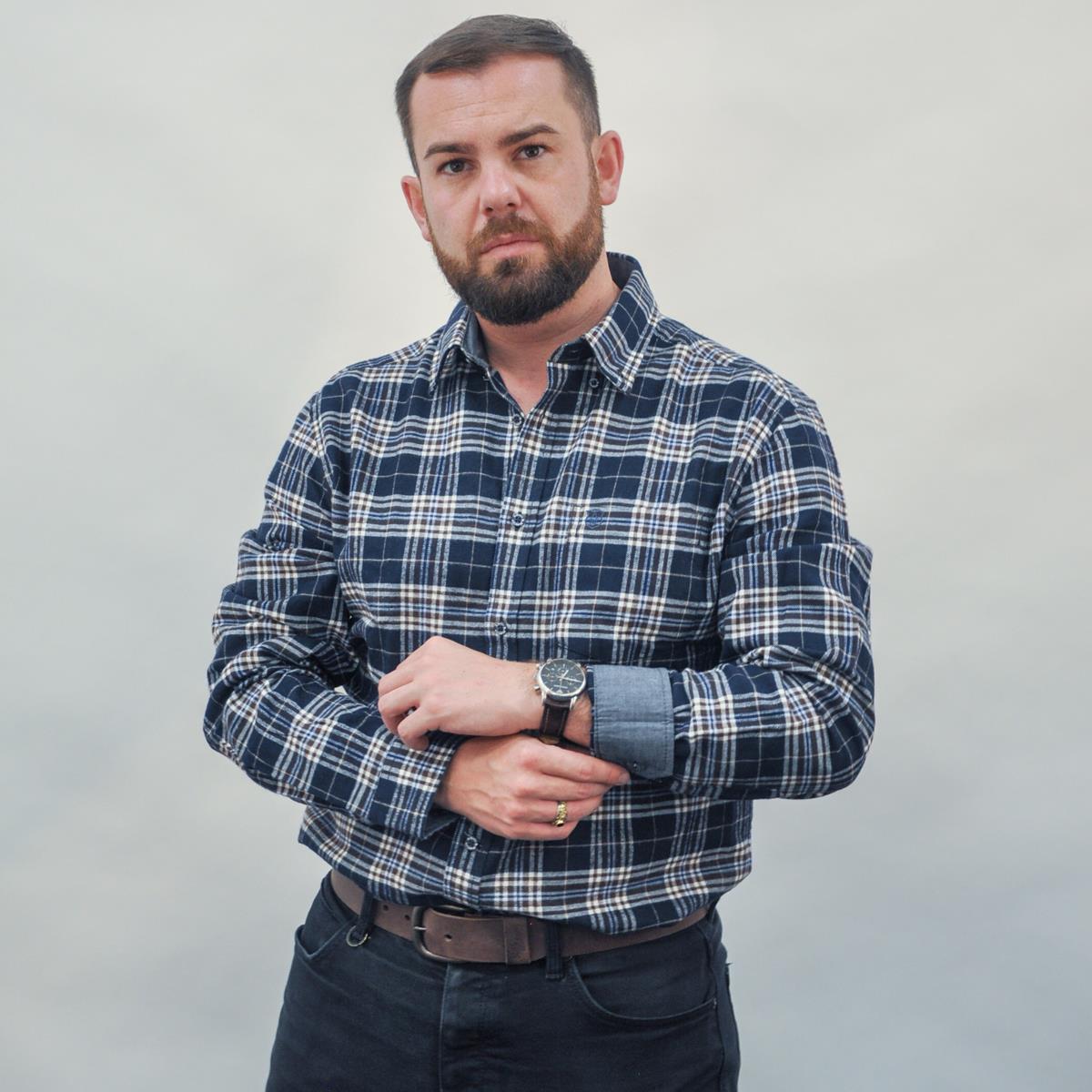 Albert and Maurice Woolhope Shirt Model