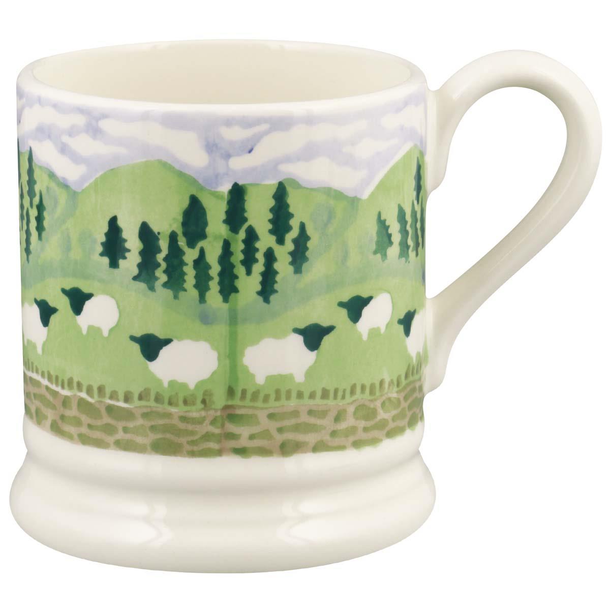 Emma Bridgewater Mountain Sheep Half Pint Mug