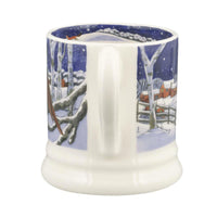 Emma Bridgewater Midnight Robin 1/2 Pint Mug back