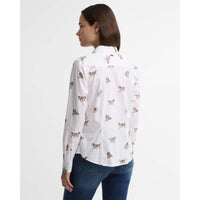 Multi Dog Barbour Womens Brambles Shirt Back