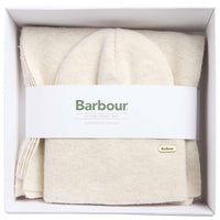 Barbour Womens Beanie and Scarf Gift Set