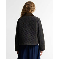 Olive/Classic Barbour Womens Tartan Reimagined Icons Tartan Quilt  BACK