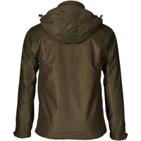 Pine Green Melange Seeland Mens Avail Jacket Back