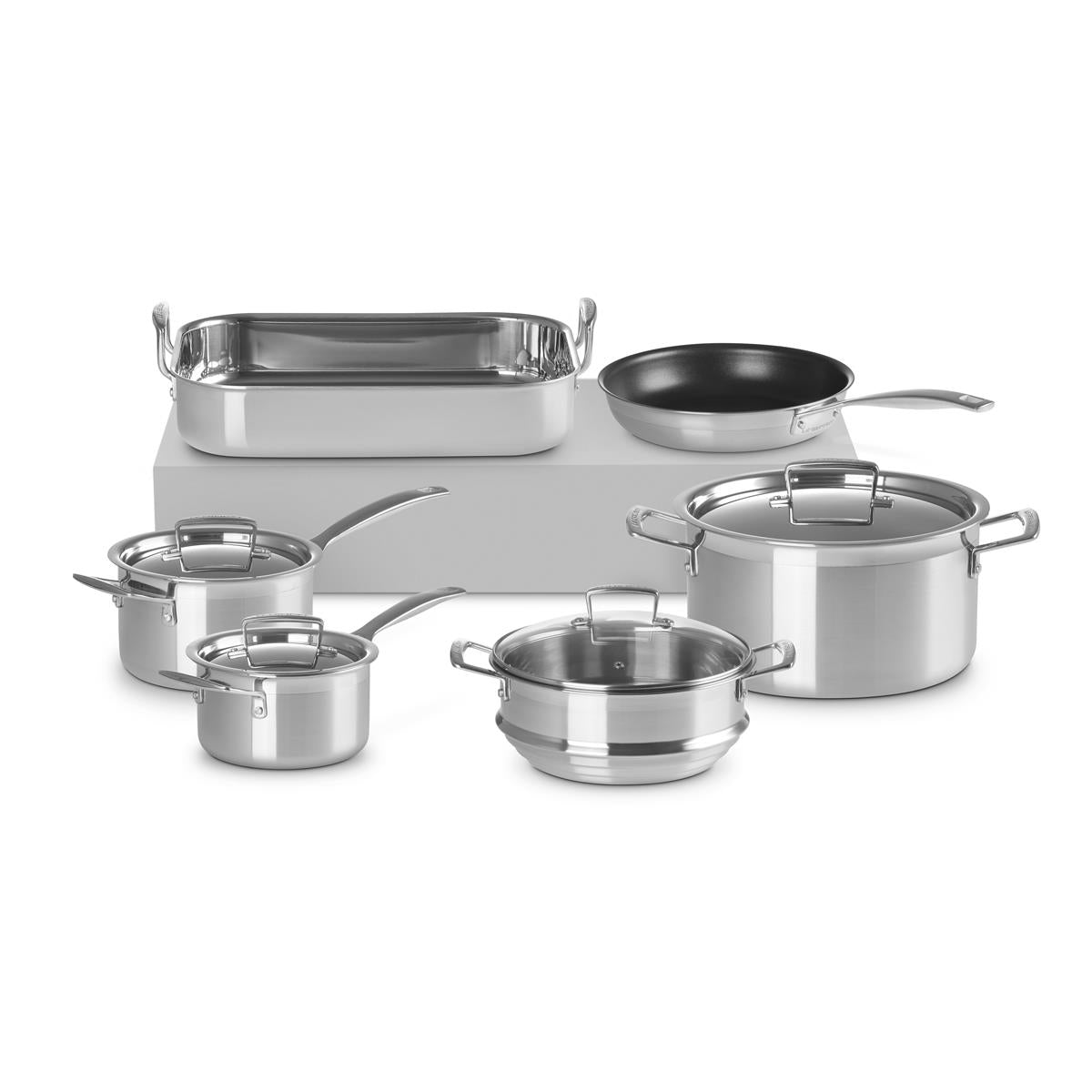 Le Creuset 3 Ply Stainless Steel 6 Piece Cookware Set 2026