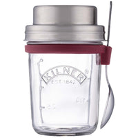 Kilner Glass Breakfast Jar With Spoon
