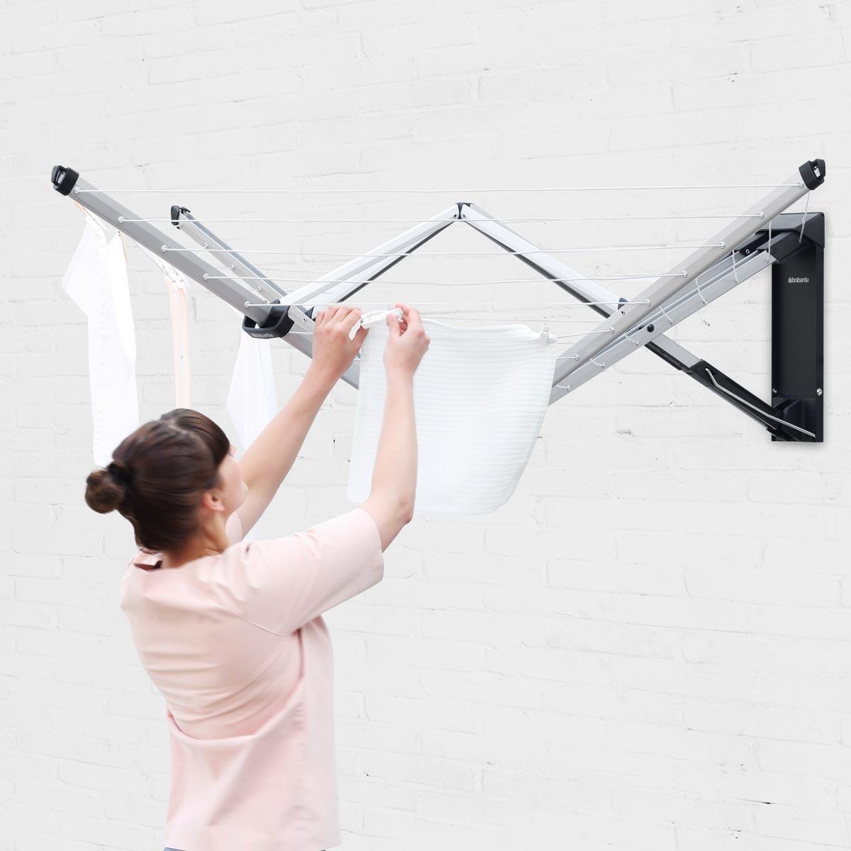 Brabantia Wallfix Dryer In Use