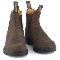 Rustic Brown Blundstone 585 Boots Front View