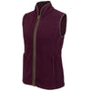 Merlot Hoggs Of Fife Womens Stenton Fleece Gilet