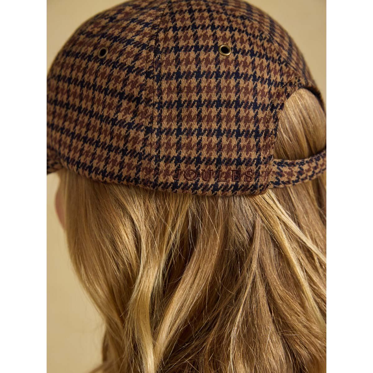Joules Womens Perry Tweed Baseball Cap