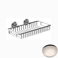 Polished Nickel Samuel Heath Antique Large Soap Basket N4326