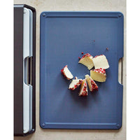 Graphite Joseph Joseph Folio 4-piece Regular Chopping Board Set ONIONS