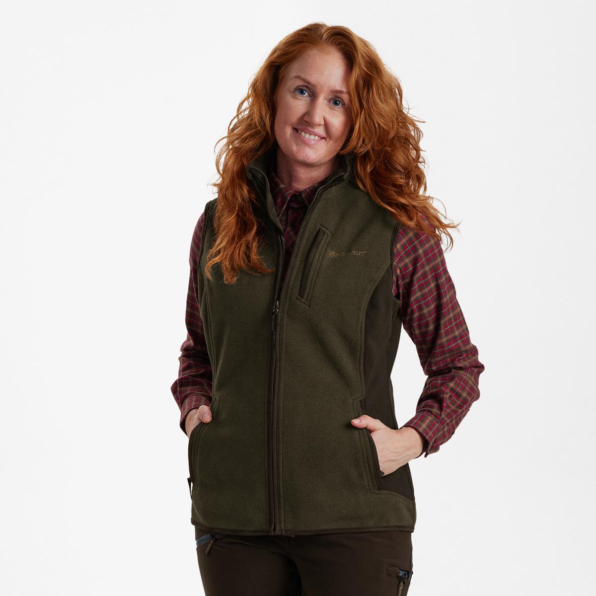 Deerhunter Womens Lady Pam Bonded Fleece Waistcoat