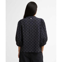 Dark Navy Barbour Womens Layla Top back