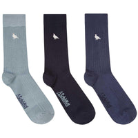 Schoffel Mens Bamboo Sock Box Of 3