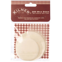 Kilner Pack of 200 Wax Discs PACKAGING