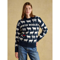 Joules Womens Winter Woolies Knit Jumper