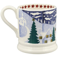 Emma Bridgewater Christmas Icons Winter Village Half Pint Mug