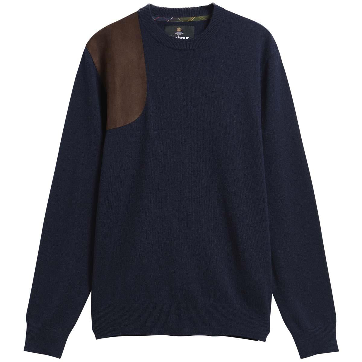 Barbour Mens Whitworth Crewneck Sweater