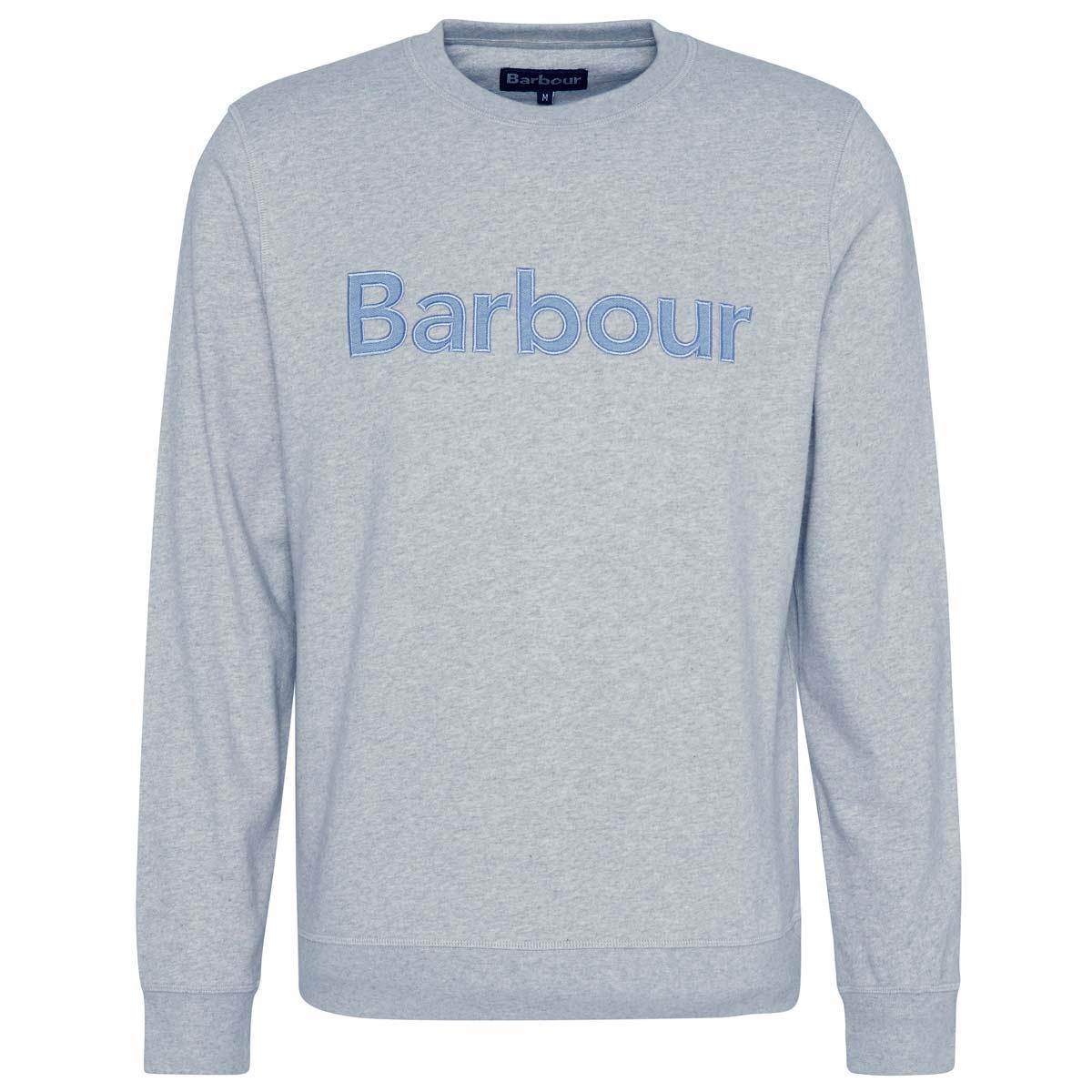 Barbour Mens Pique Applique Crew Sweatshirt