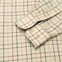 Hoggs Of Fife Mens Fleece Lined Shirt cuff