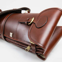 Teales Premier Leather Double Gun Slip Buckle & Flap