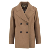Barbour Womens Indie Military Wool Peacoat