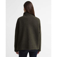 Barbour Womens Bamburgh Fleece Jumper Olive