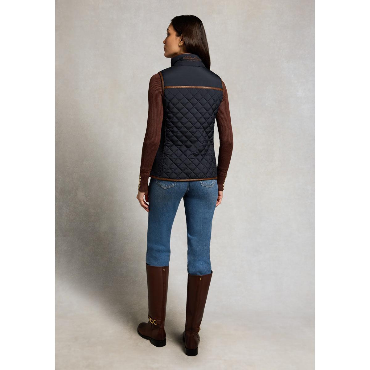 Holland Cooper Womens Boughton Diamond Quilt Gilet