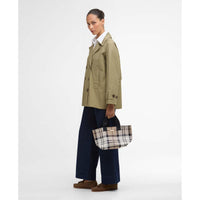 Rosewood Tartan Barbour Layla Tartan Mini Tote Bag model2