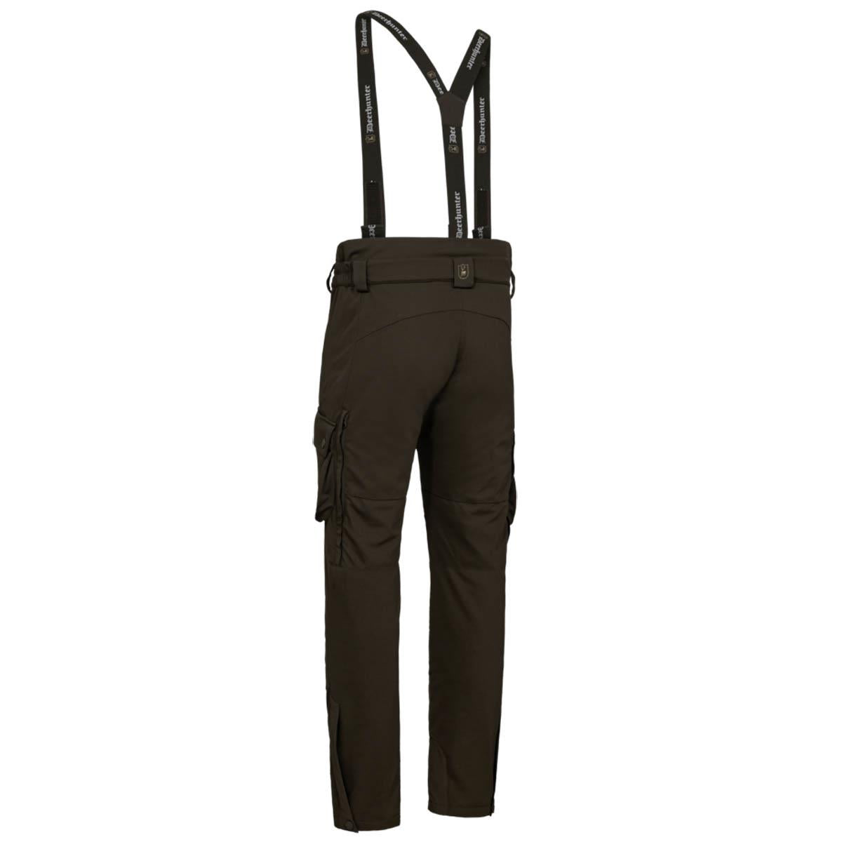 Art Green Deerhunter Mens Muflon Pro Trousers Braces Front